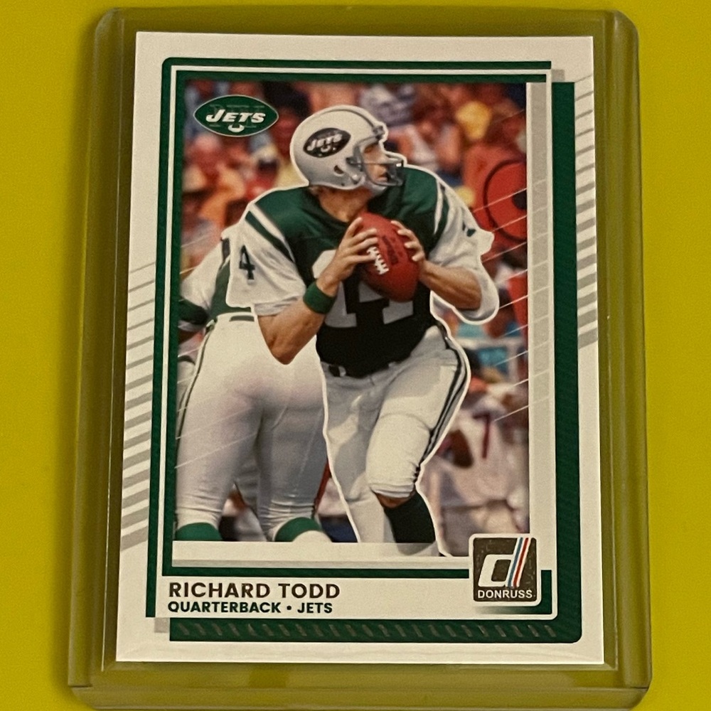 Richard Todd #14 2025 Panini Donruss Football Trading Card